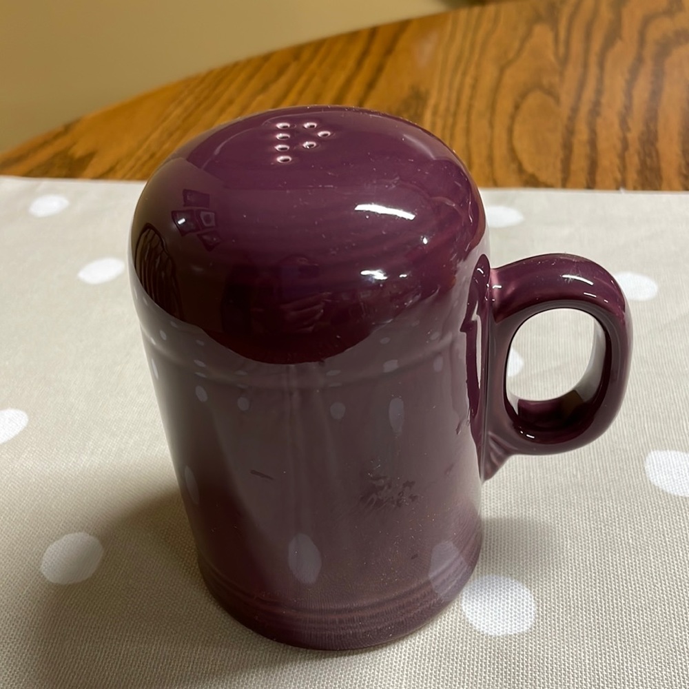 Fiesta heather pepper shaker